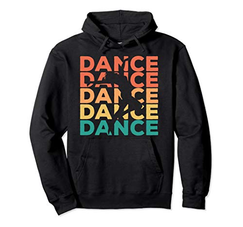 Retro Vintage Dancing Gift For Dancers Pullover Hoodie